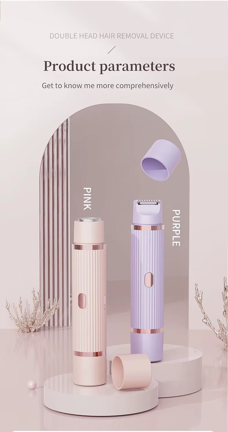 Women’s Shaver & Bikini Trimmer – Facial Hair, Upper Lip, and Mustache Removal