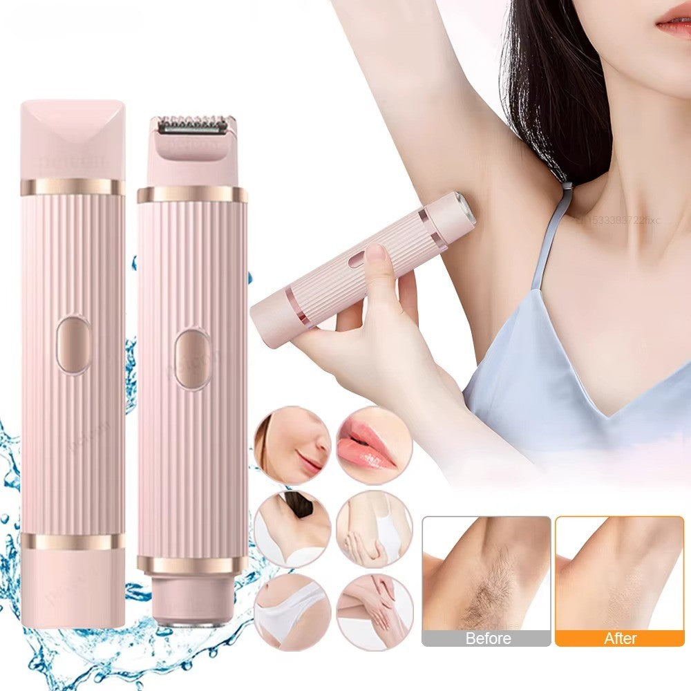 Women’s Shaver & Bikini Trimmer – Facial Hair, Upper Lip, and Mustache Removal