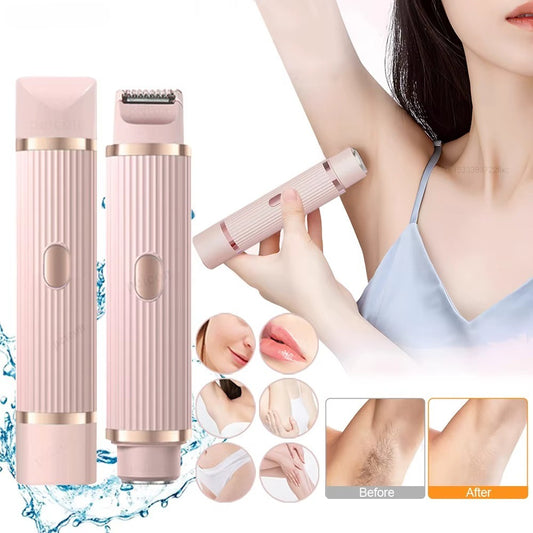 Women’s Shaver & Bikini Trimmer – Facial Hair, Upper Lip, and Mustache Removal
