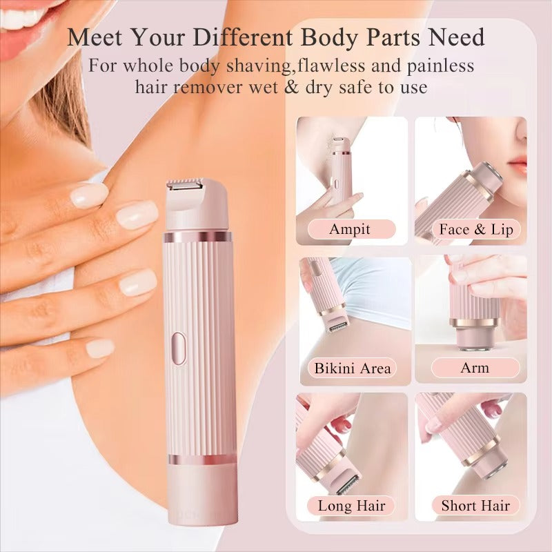 Women’s Shaver & Bikini Trimmer – Facial Hair, Upper Lip, and Mustache Removal
