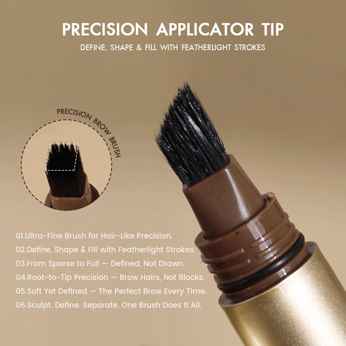 Eyebrow Pencil Angled Brush