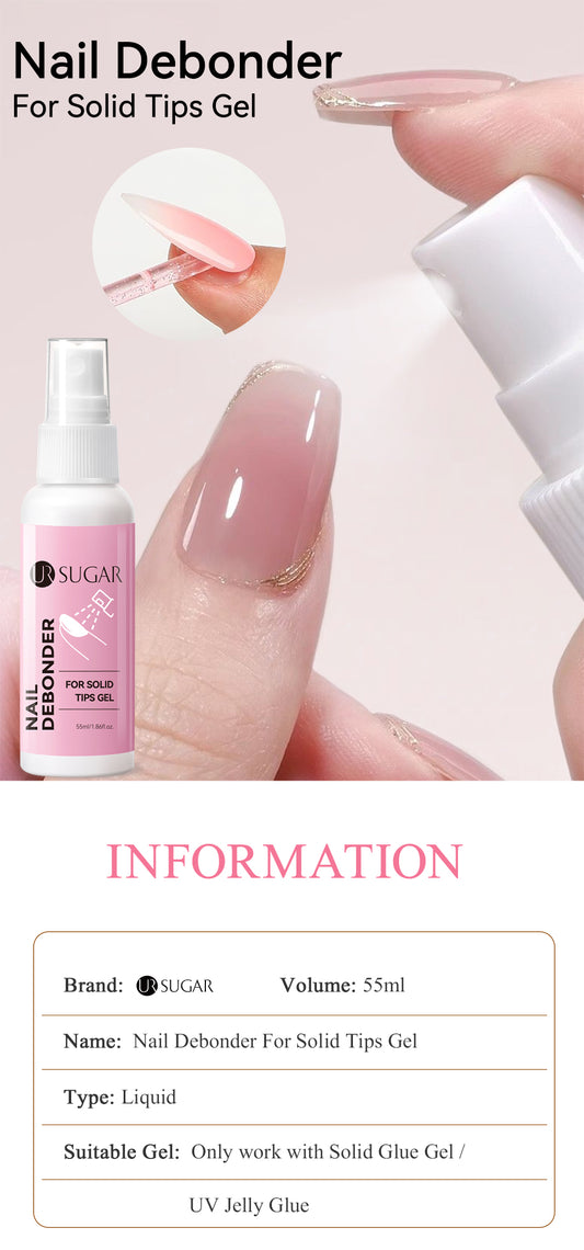 Professional False Nail Tips Removing