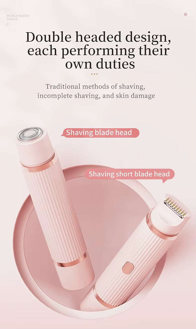 Women’s Shaver & Bikini Trimmer – Facial Hair, Upper Lip, and Mustache Removal